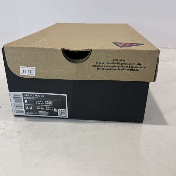 NIKE NEW ACG MOC 3.0 Union Cheetah Print Slip On Sneaker Limited US M 5 , W 6.5 - Picture 15 of 16